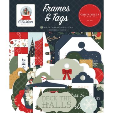 Echo Park Frames & Tags, Christmas in the City