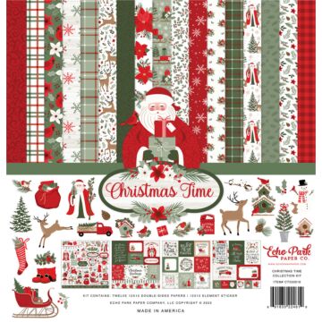 Echo Park 12X12 Collection Kit, Christmas Time
