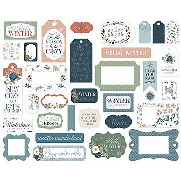 Echo Park Frames & Tags, Winter Wonderland