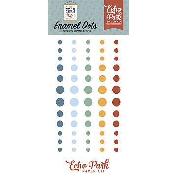 Echo Park Enamel Dots, Dream Big Little Boy