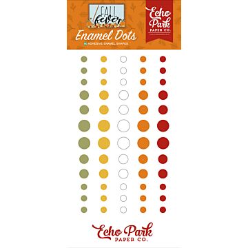 Echo Park Enamel Dots, Fall Fever