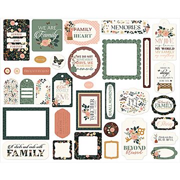Echo Park Frames & Tags, Family