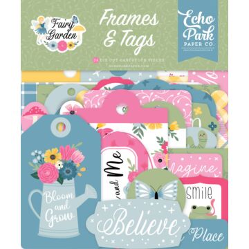 Echo Park Frames & Tags, Fairy Garden