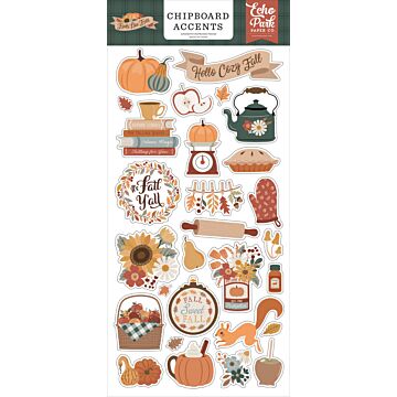 Echo Park Feels Like Fall Chipboard Accents