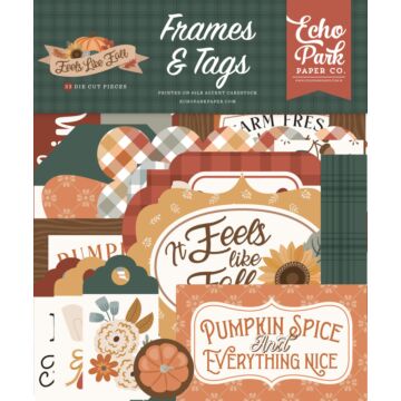 Echo Park Feels Like Fall Frames & Tags