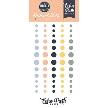 Echo Park Enamel Dots, Firefly
