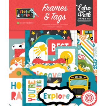 Echo Park Frames & Tags, Field Trip