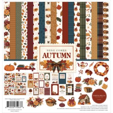 Echo Park Here Comes Autumn 12x12 Collection Kit