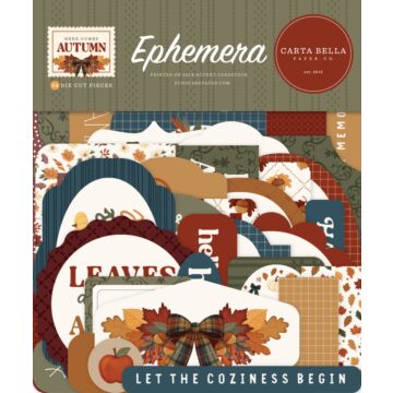 Echo Park Here Comes Autumn Ephemera