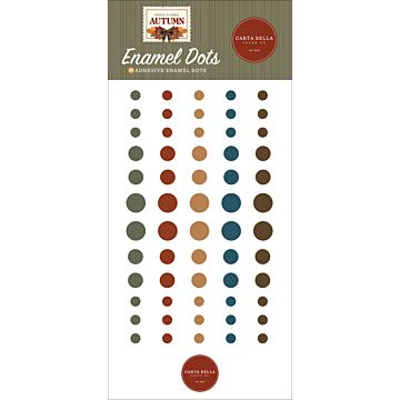 Echo Park Here Comes Autumn Enamel Dots