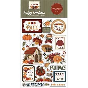 Echo Park Here Comes Autumn Puffy Stickers