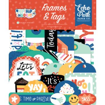 Echo Park Frames & Tags, Hip Hip Hooray