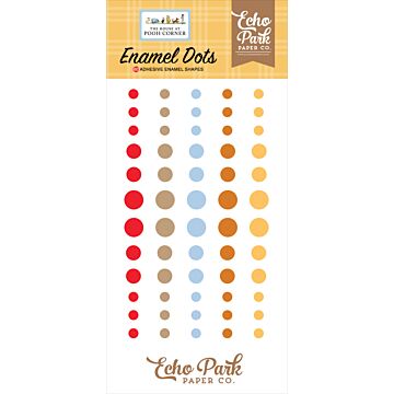 Echo Park Enamel Dots, The House at Pooh Corner