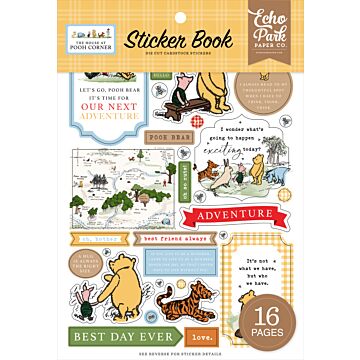 Echo Park Sticker Book, The House at Pooh Corner