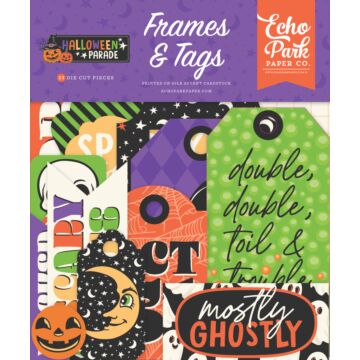 Echo Park Halloween Parade Frames & Tags