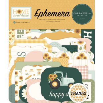 Echo Park Home Sweet Home Ephemera