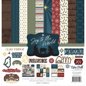 Echo Park Joy to the World 12x12 Collection Kit