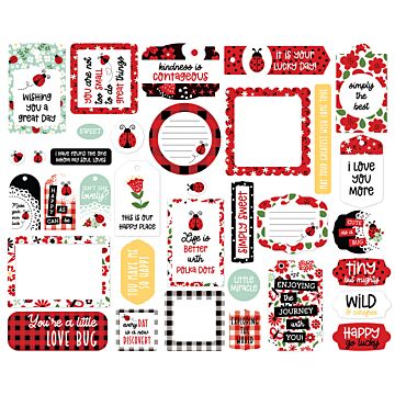 Echo Park Frames & Tags, Little Ladybug