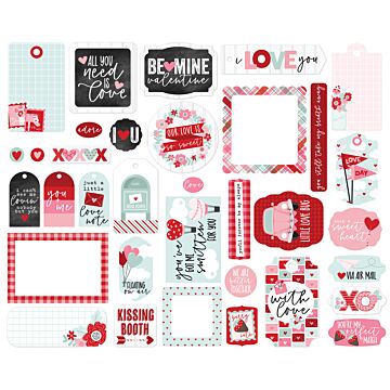 Echo Park Frames & Tags, Love Notes
