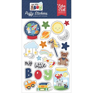 Echo Park Puffy Stickers, My Little Boy