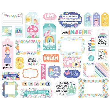 Echo Park Frames & Tags, My Little Girl