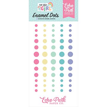 Echo Park Enamel Dots, My Little Girl