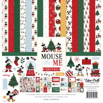 Echo Park Mouse and Me Christmas 12x12 Collection Kit