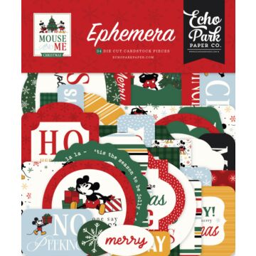 Echo Park Mouse and Me Christmas Ephemera