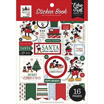 Echo Park Mouse and Me Christmas Sticker Book