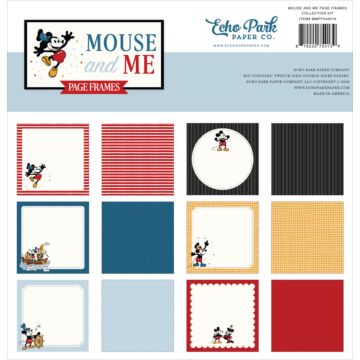 Echo Park Mouse and Me Page Frames 12x12 Collection Kit