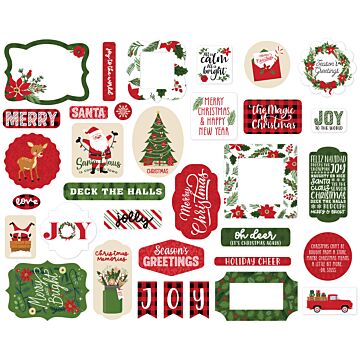 Echo Park Ephemera, The Magic of Christmas