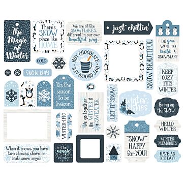 Echo Park Frames & Tags, The Magic of Winter