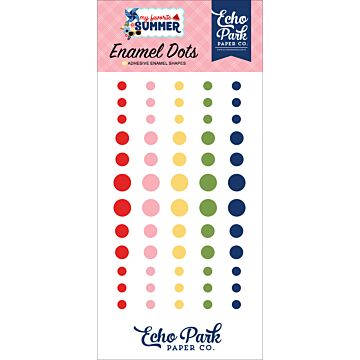Echo Park Enamel Dots, My Favorite Summer