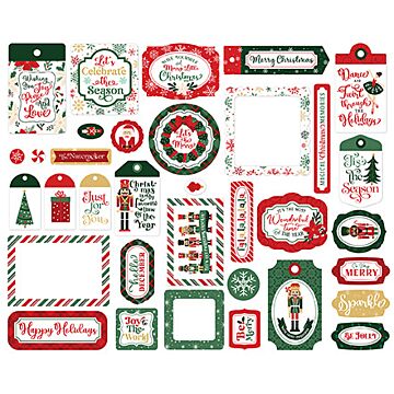 Echo Park Frames & Tags, Nutcracker Christmas