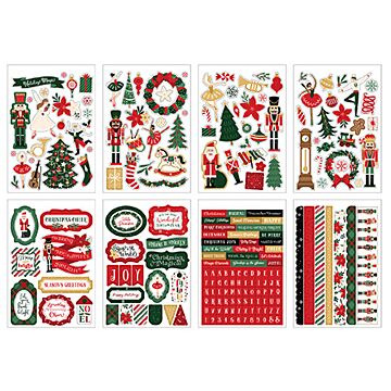 Echo Park Sticker Book, Nutcracker Christmas