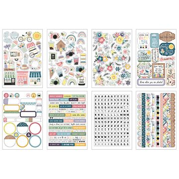 Echo Park Sticker Book, New Day