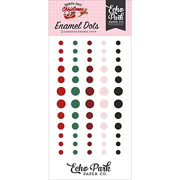 Echo Park North Pole Christmas Enamel Dots