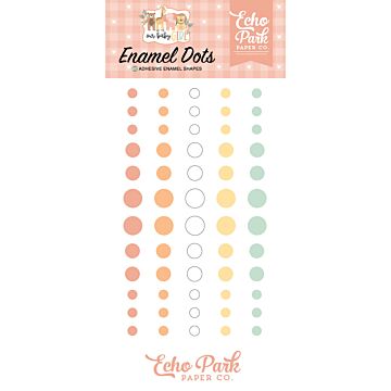 Echo Park Enamel Dots, Our Baby Girl