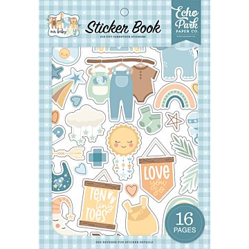 Echo Park Sticker Book, Our Baby Boy