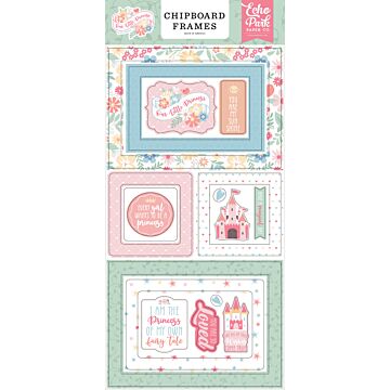 Echo Park Chipboard Frames, Our Little Princess