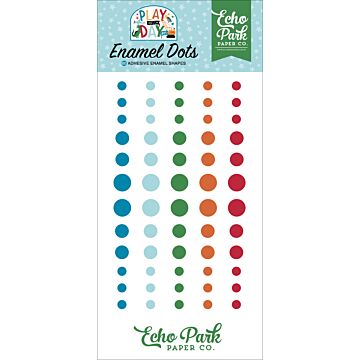 Echo Park Enamel Dots, Play All Day Boy