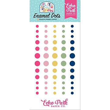 Echo Park Enamel Dots, Play All Day Girl