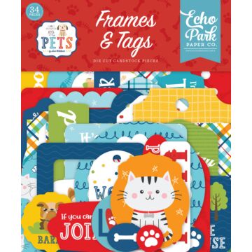 Echo Park Frames & Tags, Pets