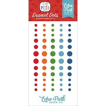 Echo Park Enamel Dots, Pets