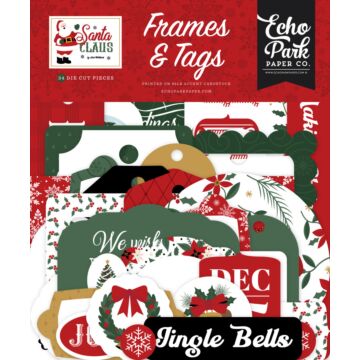 Echo Park Frames & Tags, Santa Claus