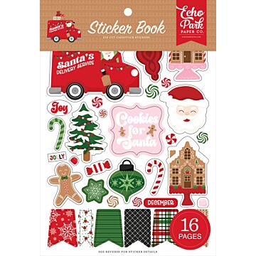 Echo Park Sticker Book, Santa's Christmas Delivery