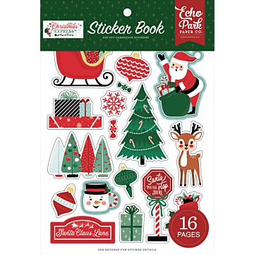 Echo Park Sticker Book, Christmas Express