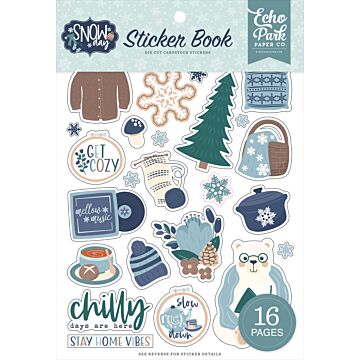 Echo Park Sticker Book, Snow Day