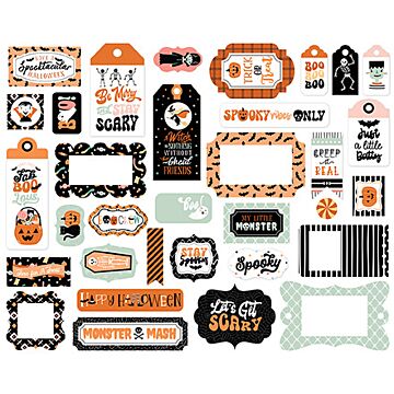 Echo Park Frames & Tags, Spooktacular Halloween