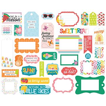 Echo Park Frames & Tags, Sunny Days Ahead